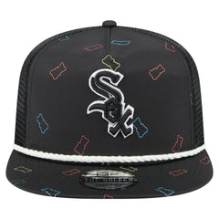 Chicago White Sox New Era Gummy Golfer Trucker Snapback Hat - Black - New Era Sale
