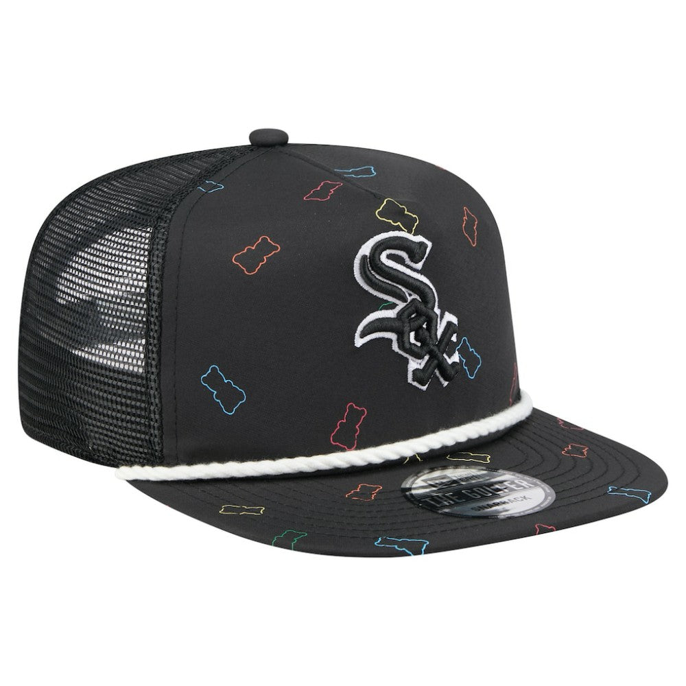 Chicago White Sox New Era Gummy Golfer Trucker Snapback Hat - Black - New Era Sale