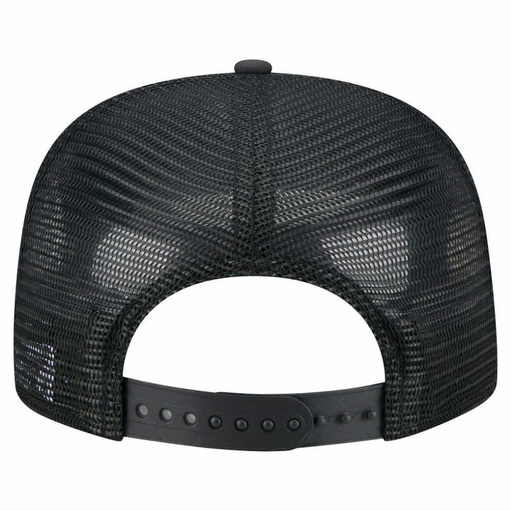 Athletics New Era Gummy Golfer Trucker Adjustable Hat - Black - New Era Discount