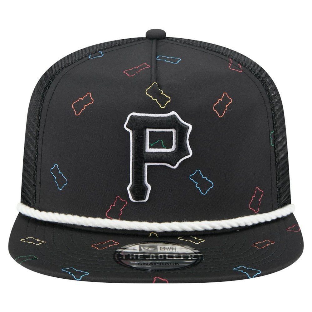 Pittsburgh Pirates New Era Gummy Golfer Trucker Snapback Hat - Black - New Era Online