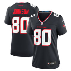 Nike Andre Johnson Houston Texans Women's Team Retired Player Game Jersey Navy