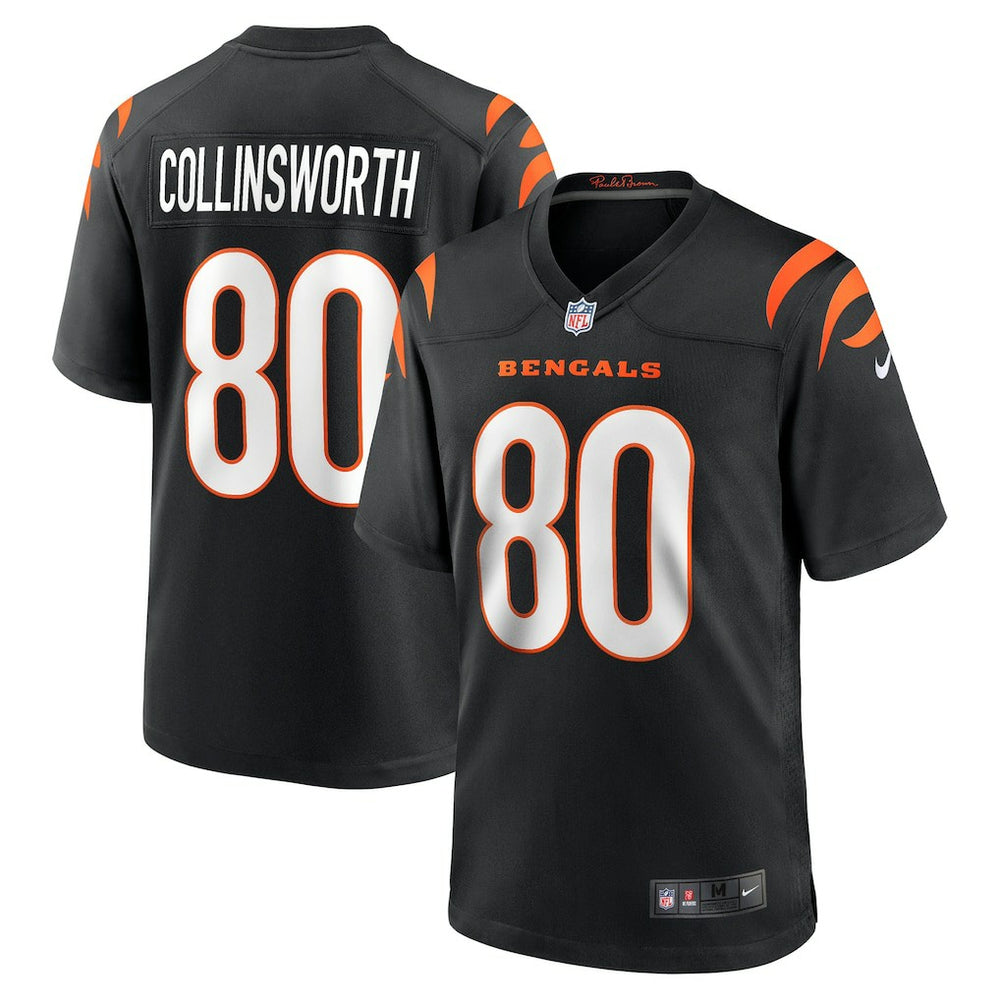 Nike Cris Collinsworth Cincinnati Bengals Team Retired Player Game Jersey Black