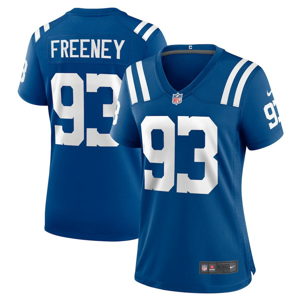 Nike Dwight Freeney Indianapolis Colts Women's Team Retired Player Game Jersey Royal