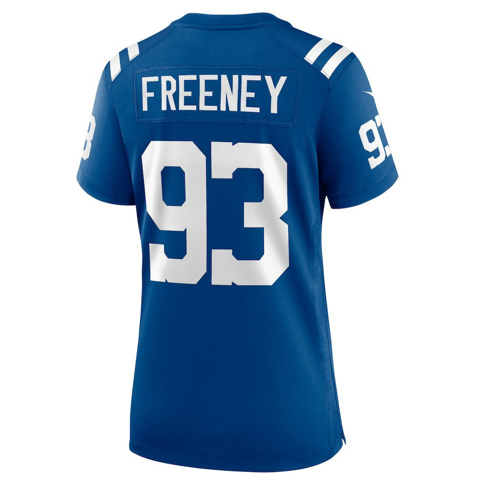 Nike Dwight Freeney Indianapolis Colts Women's Team Retired Player Game Jersey Royal