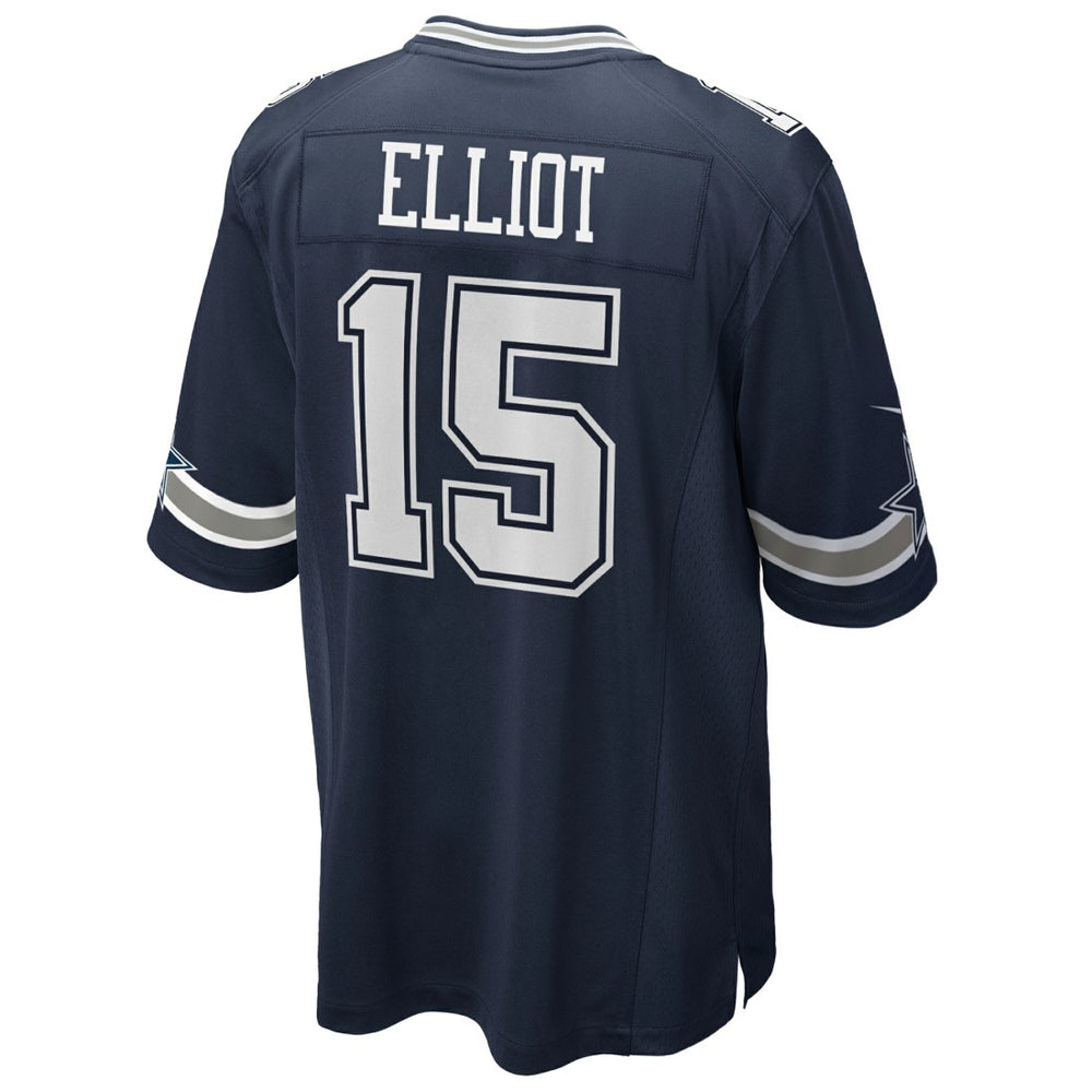 Nike Ezekiel Elliott Dallas Cowboys Team Game Jersey Navy