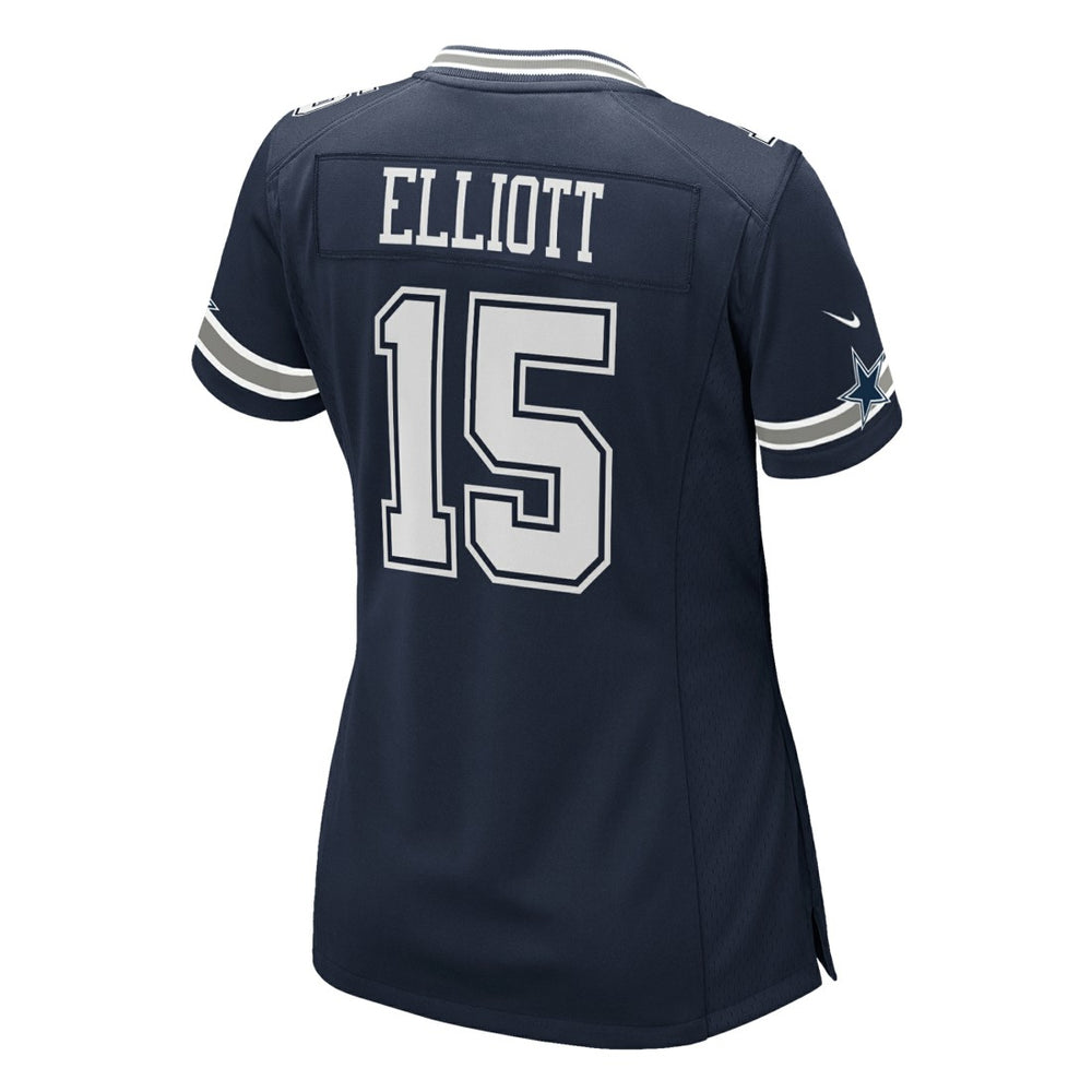 Nike Ezekiel Elliott Dallas Cowboys Women's Game Jersey Navy
