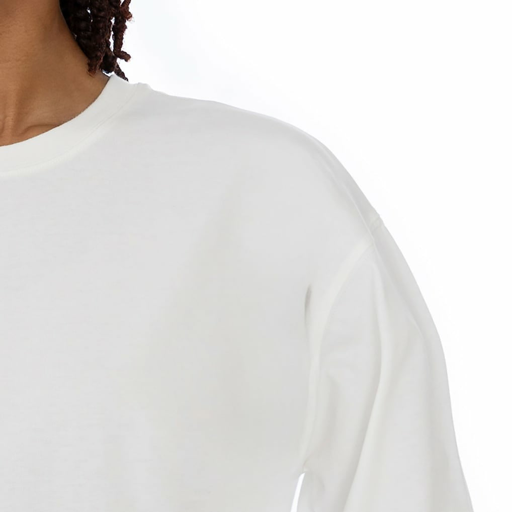 Green Bay Packers Gameday Couture Women's Big Goals Oversized Long Sleeve T-Shirt White