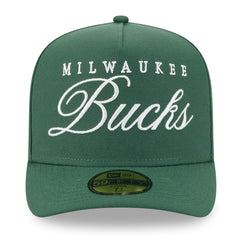 Milwaukee Bucks 2025 NBA Draft A-Frame 59FIFTY Fitted Hat Hunter Green | New Era discount