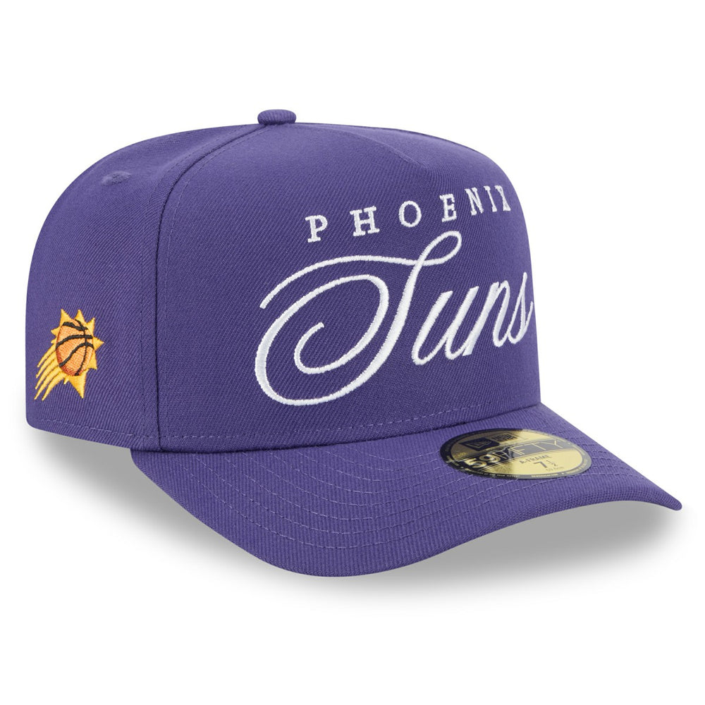 Phoenix Suns 2025 NBA Draft A-Frame 59FIFTY Fitted Hat Purple | New Era US