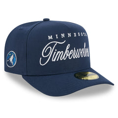 Minnesota Timberwolves 2025 NBA Draft A-Frame 59FIFTY Fitted Hat Navy | New Era