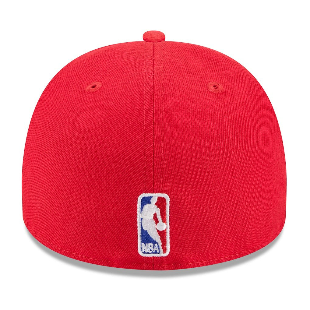 Atlanta Hawks 2025 NBA Draft A-Frame 59FIFTY Fitted Hat Red | New Era Lifestyle
