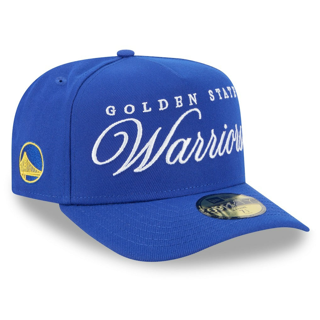 Golden State Warriors 2025 NBA Draft A-Frame 59FIFTY Fitted Hat for sale Royal | New Era outlet