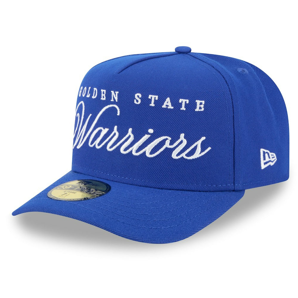Golden State Warriors 2025 NBA Draft A-Frame 59FIFTY Fitted Hat for sale Royal | New Era outlet