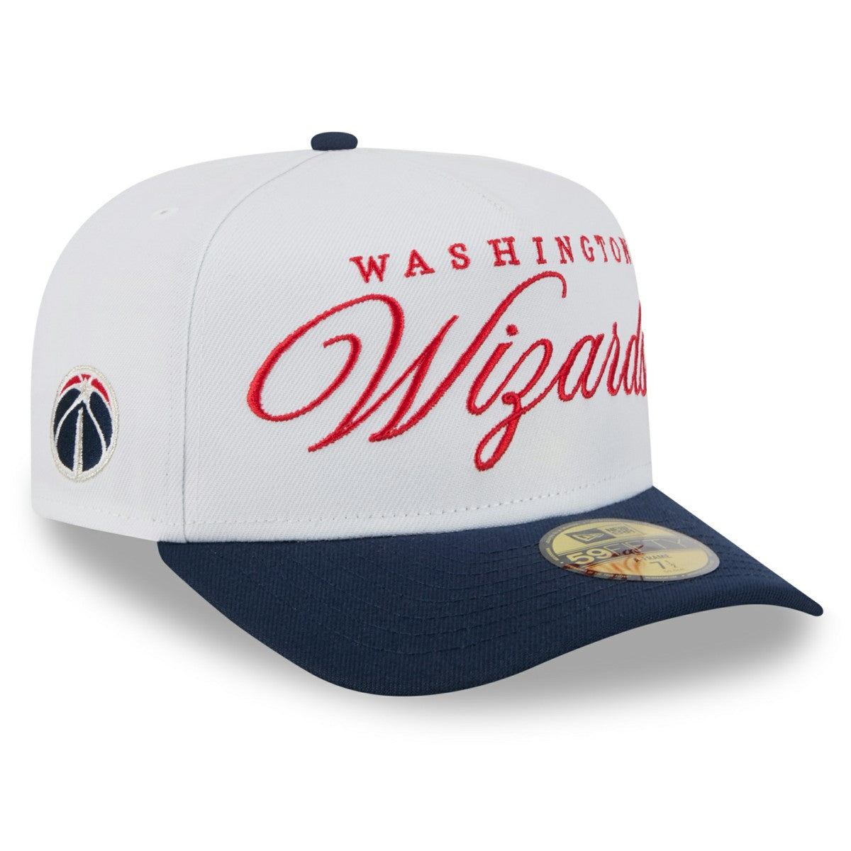 Washington Wizards 2025 NBA Draft A-Frame 59FIFTY Fitted Hat White/Navy | New Era discount