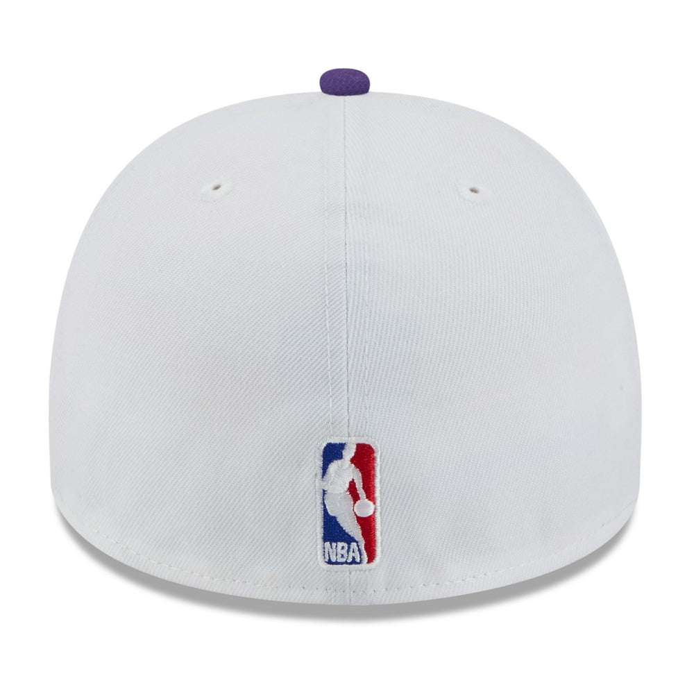 Los Angeles Lakers 2025 NBA Draft A-Frame 59FIFTY Fitted Hat White/Purple | New Era discount