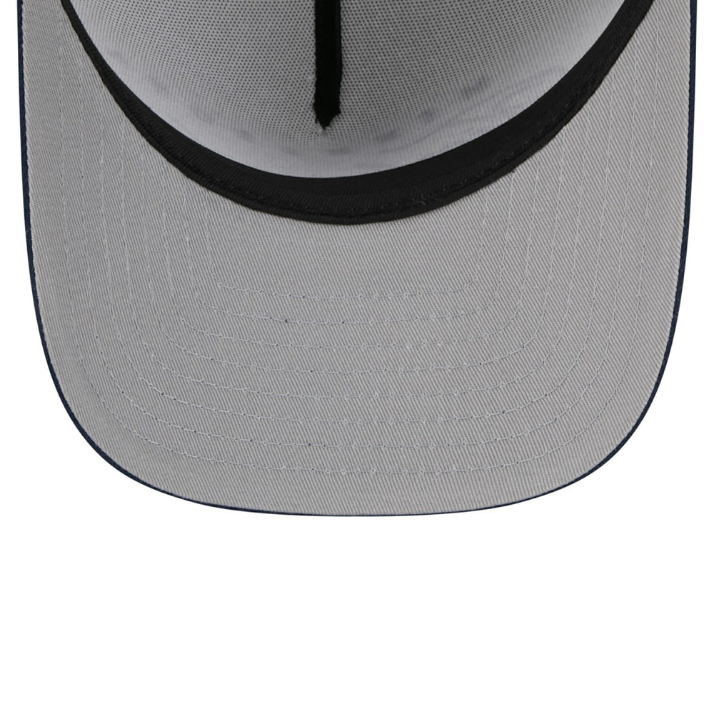 Minnesota Timberwolves 2025 NBA Draft A-Frame 59FIFTY Fitted Hat White/Navy | New Era US