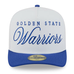 Golden State Warriors 2025 NBA Draft A-Frame 59FIFTY Fitted Hat for sale White/Royal | New Era discount