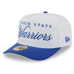 Golden State Warriors 2025 NBA Draft A-Frame 59FIFTY Fitted Hat for sale White/Royal | New Era discount