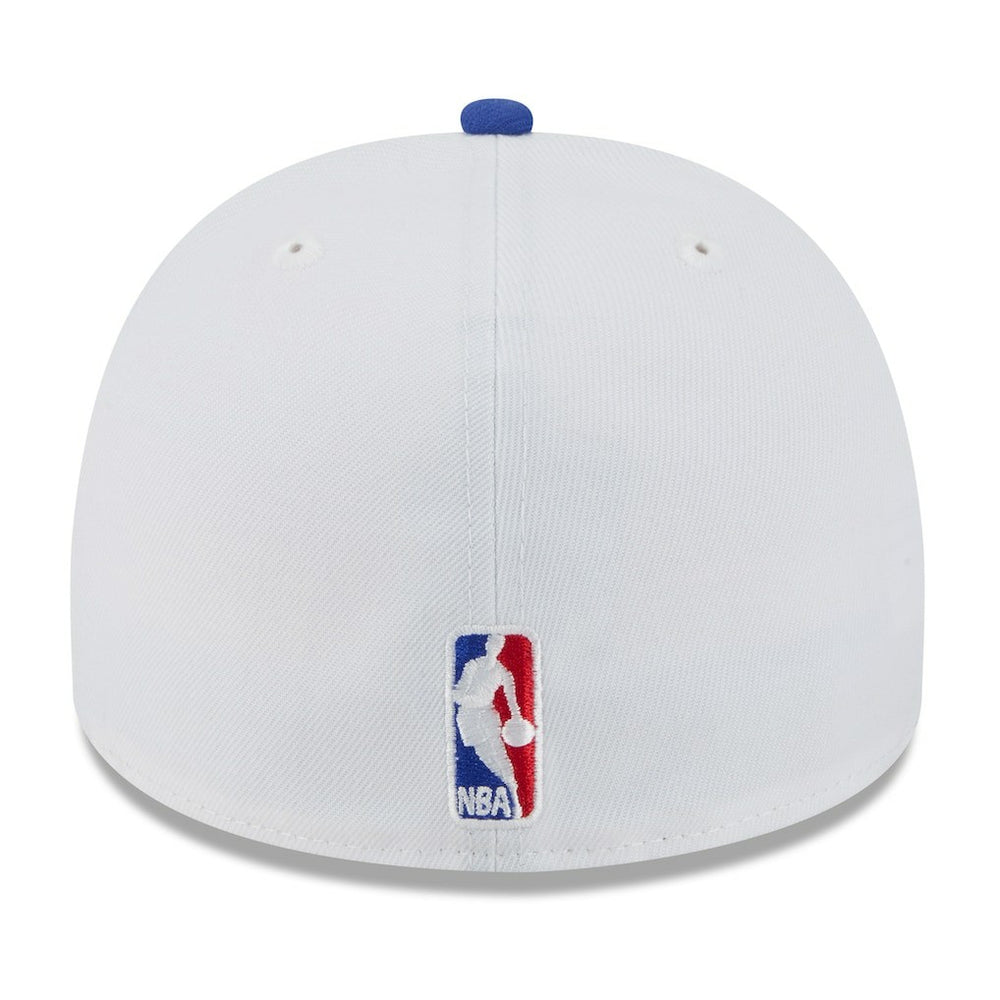Golden State Warriors 2025 NBA Draft A-Frame 59FIFTY Fitted Hat for sale White/Royal | New Era discount
