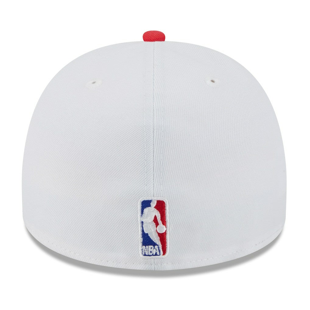 Atlanta Hawks 2025 NBA Draft A-Frame 59FIFTY Fitted Hat White/Red | New Era discount