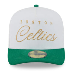 Boston Celtics 2025 NBA Draft A-Frame 59FIFTY Fitted Hat White/Kelly Green | New Era online