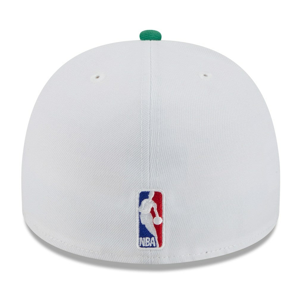 Boston Celtics 2025 NBA Draft A-Frame 59FIFTY Fitted Hat White/Kelly Green | New Era online