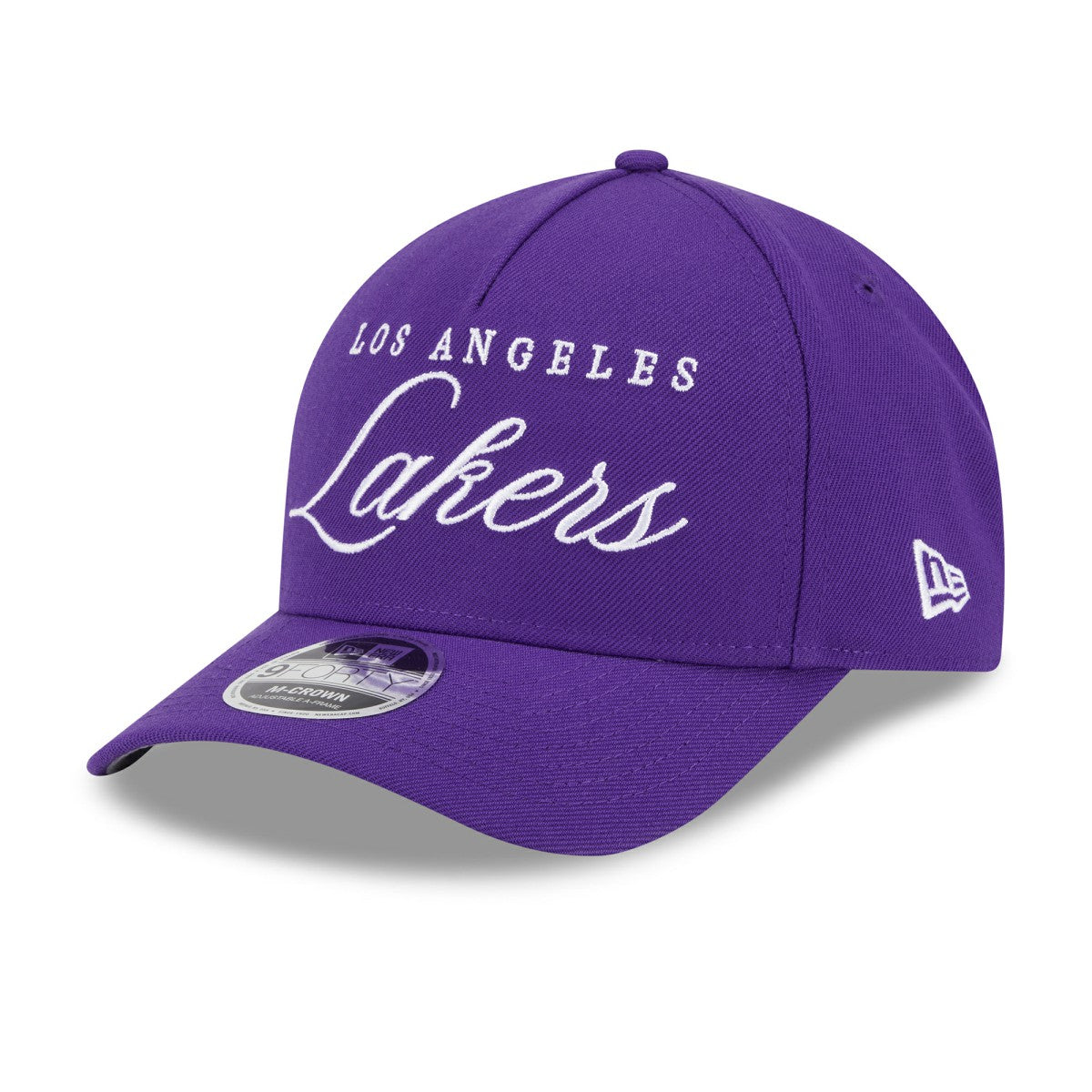 Los Angeles Lakers 2025 NBA Draft M-Crown A-Frame 9FORTY Adjustable Hat Purple | New Era Near Me