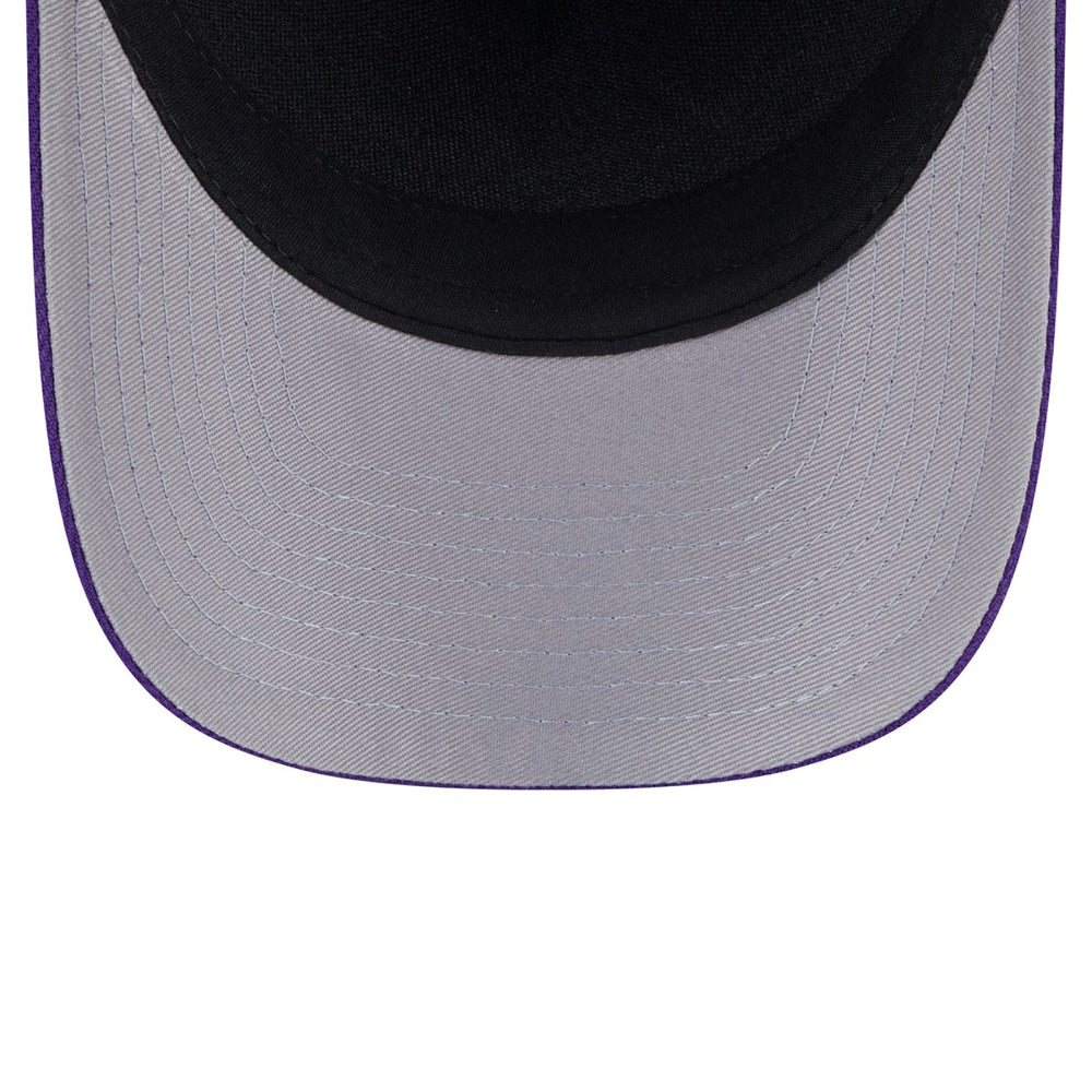 Los Angeles Lakers 2025 NBA Draft M-Crown A-Frame 9FORTY Adjustable Hat Purple | New Era Near Me
