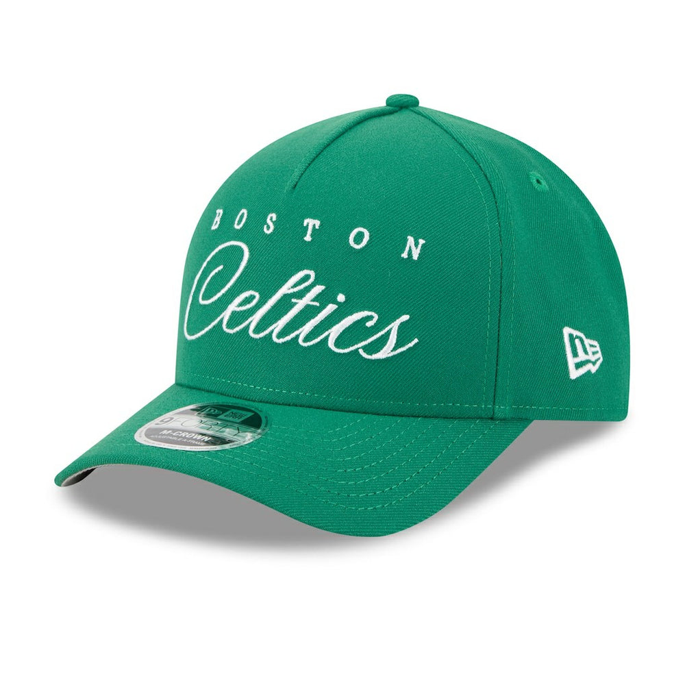Boston Celtics 2025 NBA Draft M-Crown A-Frame 9FORTY Adjustable Hat Kelly Green | New Era discount