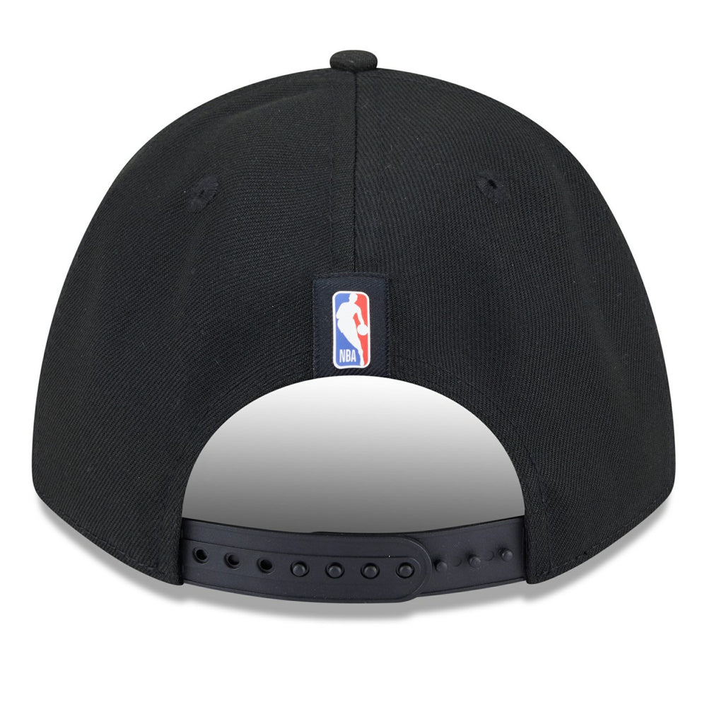 Miami Heat 2025 NBA Draft M-Crown A-Frame 9FORTY Adjustable Hat Black | New Era for sale