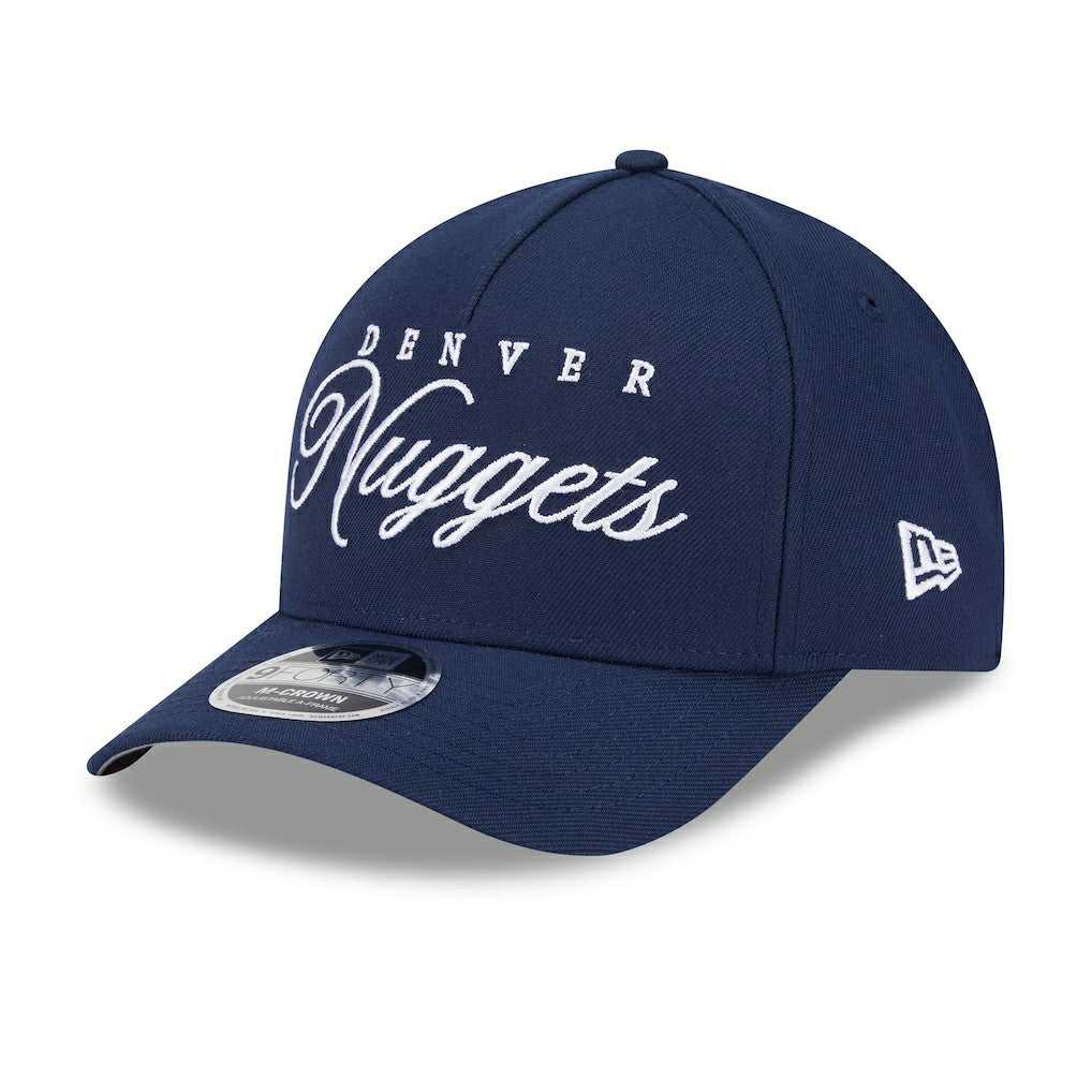 Denver Nuggets 2025 NBA Draft M-Crown A-Frame 9FORTY Adjustable Hat for sale Navy | New Era for sale