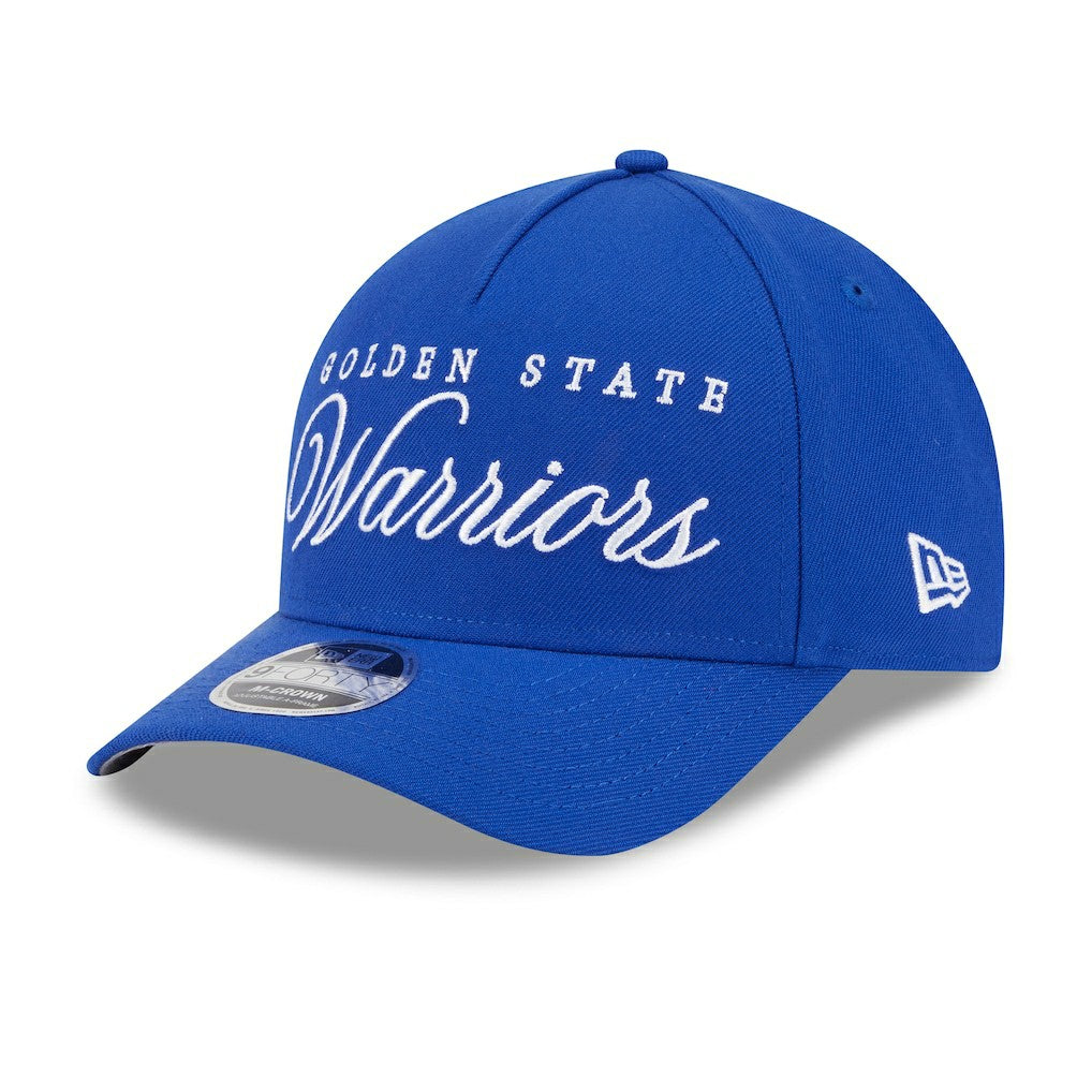 Golden State Warriors 2025 NBA Draft M-Crown A-Frame 9FORTY Adjustable Hat for sale Royal | New Era outlet