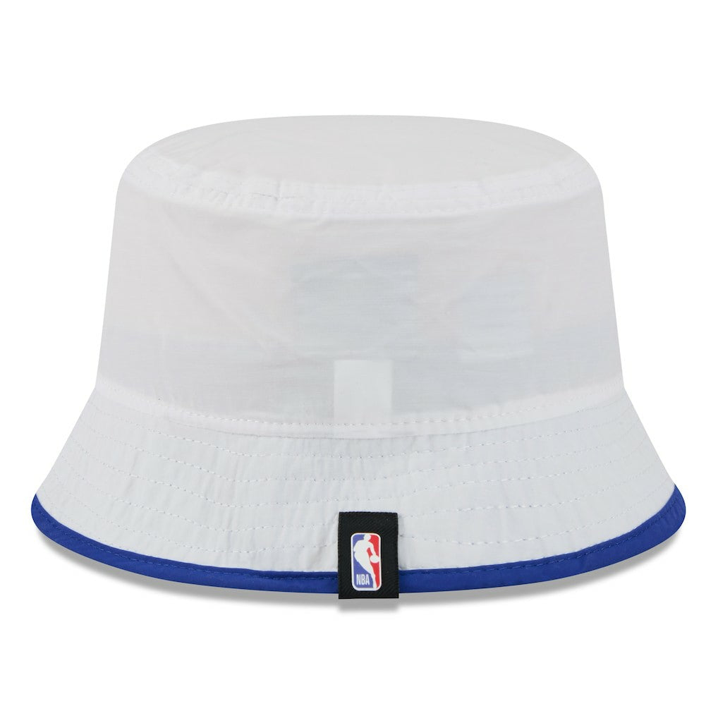 Philadelphia 76ers 2025 NBA Draft Nylon Bucket Hat White/Royal | New Era for sale