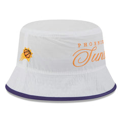Phoenix Suns 2025 NBA Draft Nylon Bucket Hat White/Purple | New Era for sale