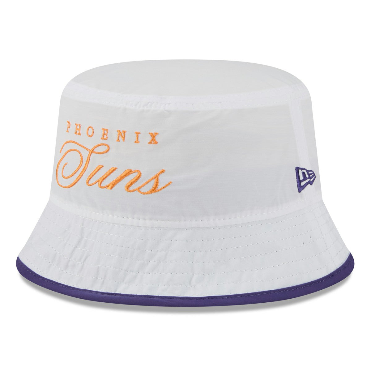 Phoenix Suns 2025 NBA Draft Nylon Bucket Hat White/Purple | New Era for sale