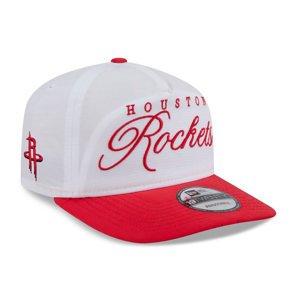 Houston Rockets 2025 NBA Draft On-Stage Nylon 19TWENTY Adjustable Hat for sale White/Red | New Era online