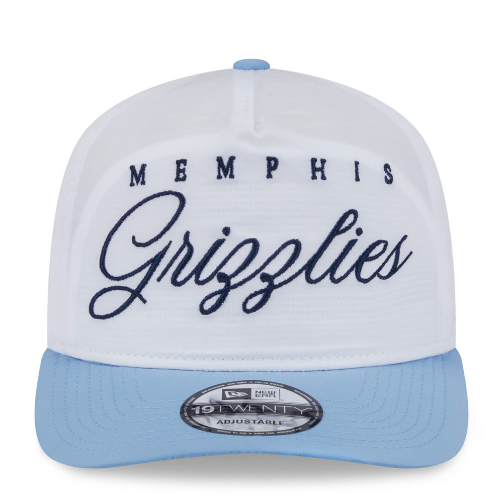 Memphis Grizzlies 2025 NBA Draft On-Stage Nylon 19TWENTY Adjustable Hat White/Light Blue | New Era online