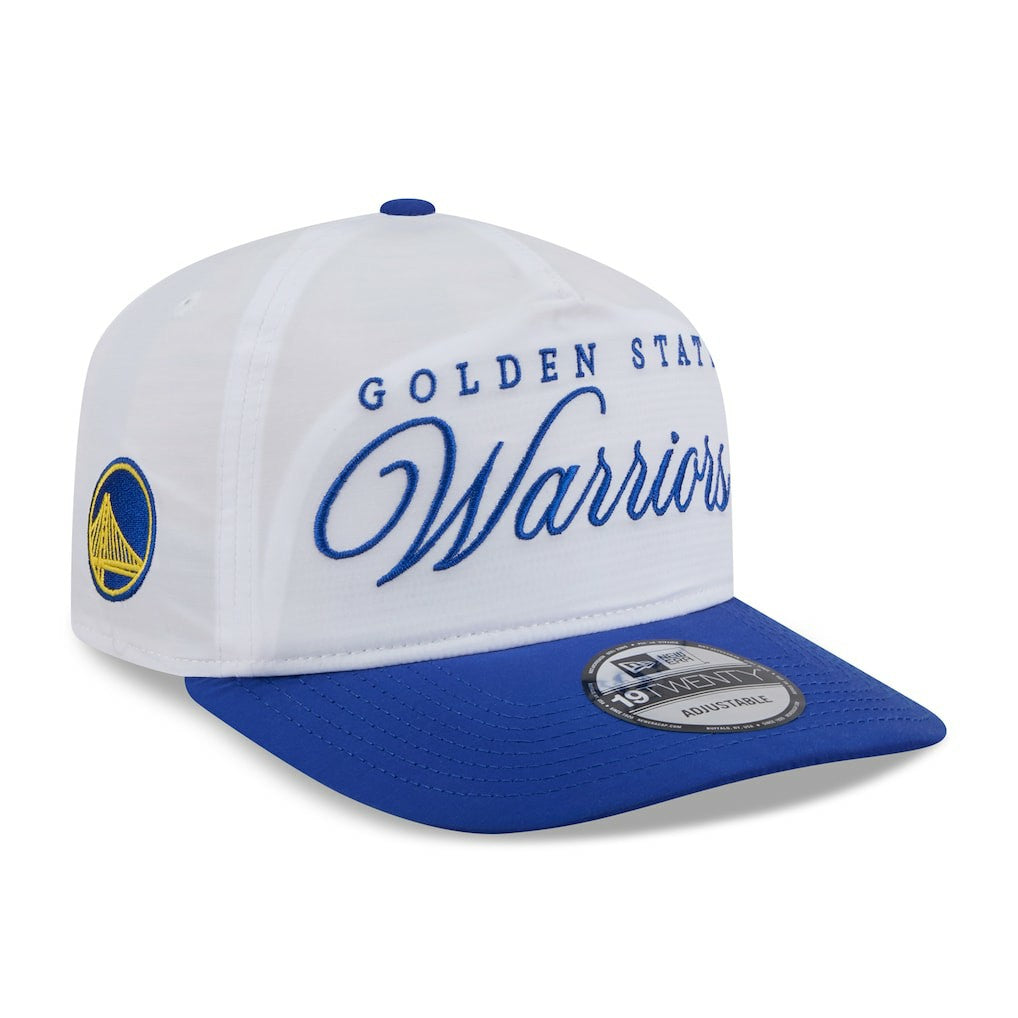 Golden State Warriors 2025 NBA Draft On-Stage Nylon 19TWENTY Adjustable Hat for sale White/Royal | New Era