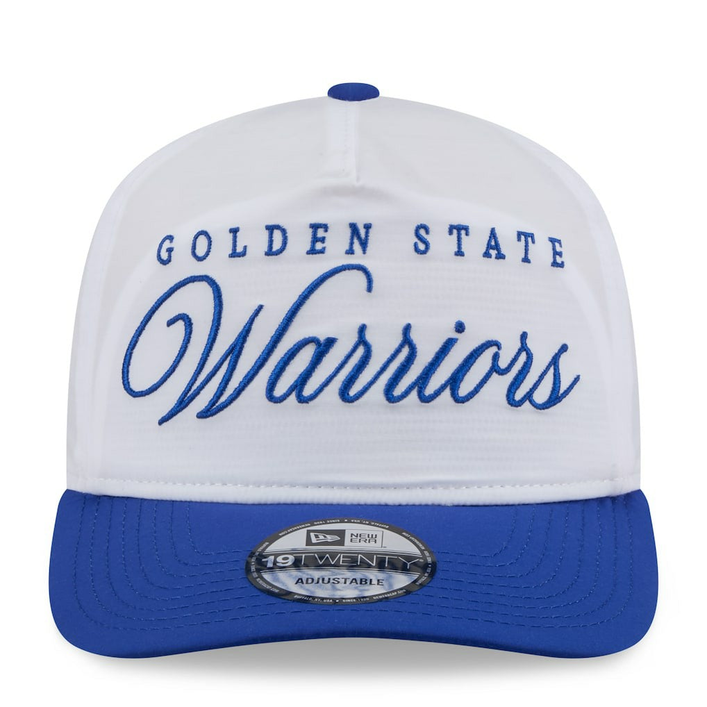 Golden State Warriors 2025 NBA Draft On-Stage Nylon 19TWENTY Adjustable Hat for sale White/Royal | New Era