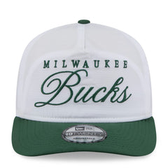 Milwaukee Bucks 2025 NBA Draft On-Stage Nylon 19TWENTY Adjustable Hat White/Hunter Green | New Era Near Me