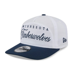 Minnesota Timberwolves 2025 NBA Draft On-Stage Nylon 19TWENTY Adjustable Hat White/Navy | New Era Lifestyle