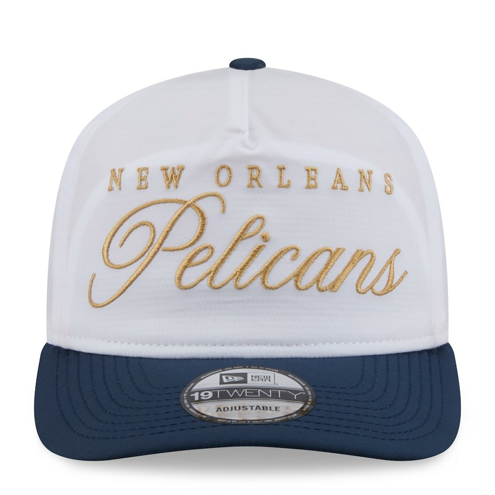 New Orleans Pelicans 2025 NBA Draft On-Stage Nylon 19TWENTY Adjustable Hat White/Navy | New Era discount