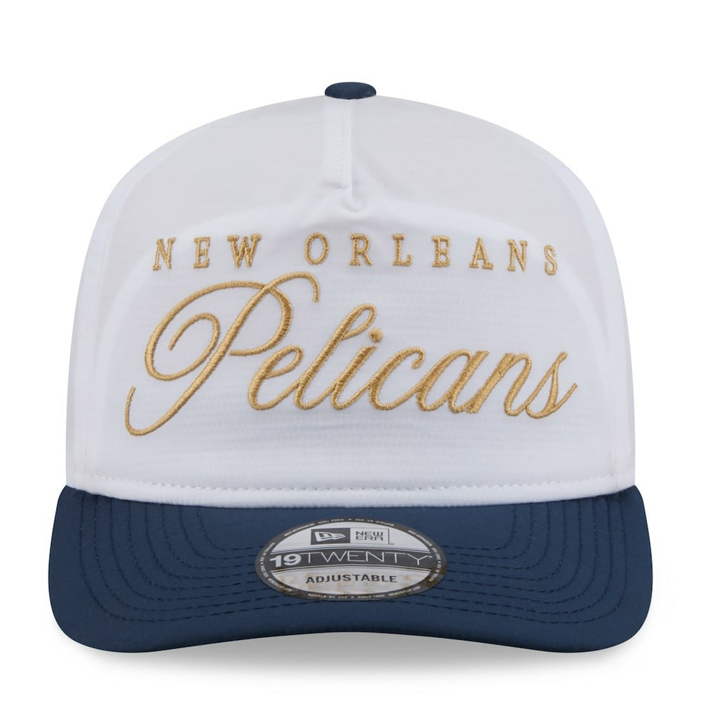New Orleans Pelicans 2025 NBA Draft On-Stage Nylon 19TWENTY Adjustable Hat White/Navy | New Era discount