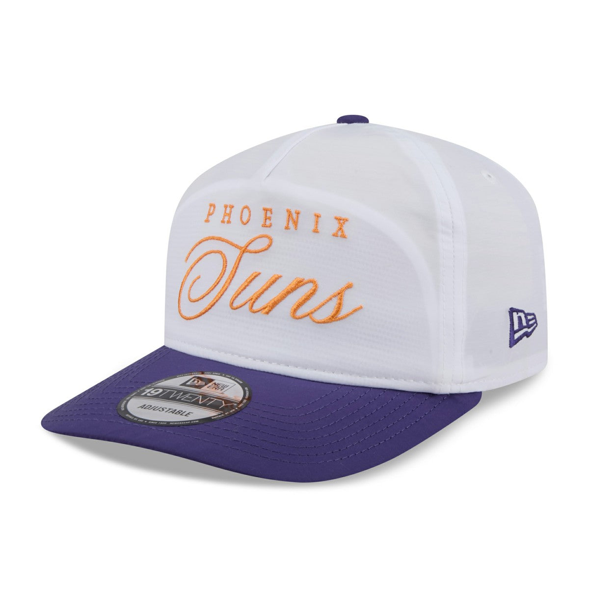 Phoenix Suns 2025 NBA Draft On-Stage Nylon 19TWENTY Adjustable Hat White/Purple | New Era