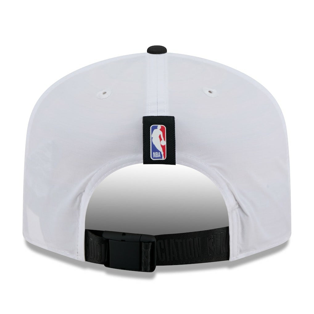 Chicago Bulls 2025 NBA Draft On-Stage Nylon 19TWENTY Adjustable Hat White/Black | New Era US