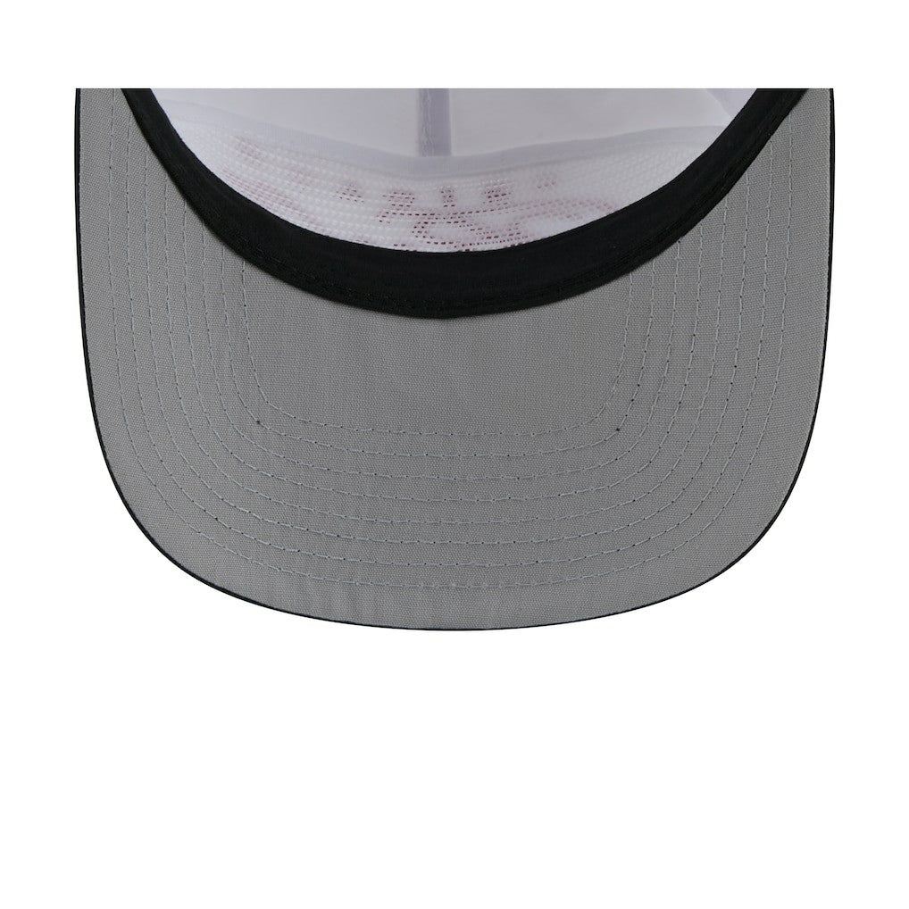 Chicago Bulls 2025 NBA Draft On-Stage Nylon 19TWENTY Adjustable Hat White/Black | New Era US