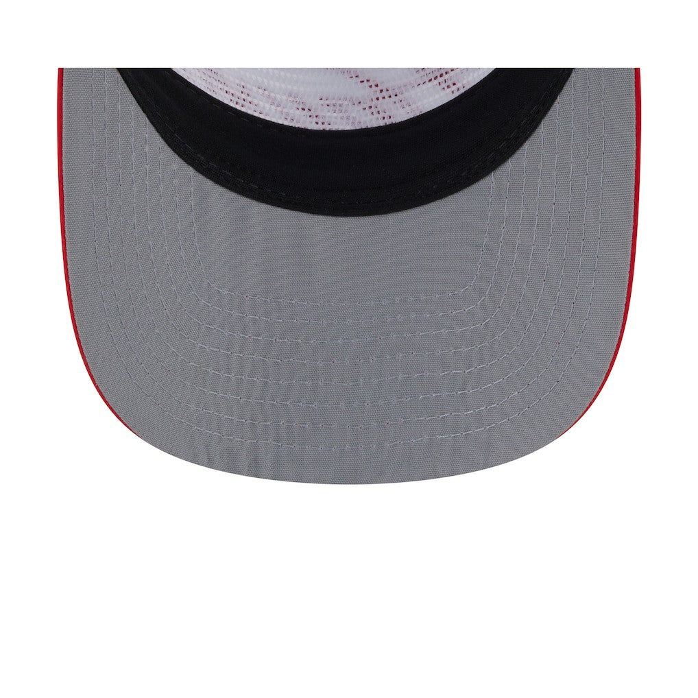 Atlanta Hawks 2025 NBA Draft On-Stage Nylon 19TWENTY Adjustable Hat White/Red | New Era Near Me