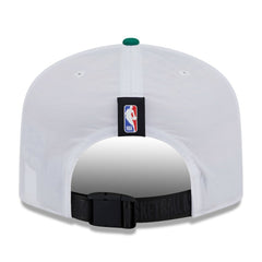 Boston Celtics 2025 NBA Draft On-Stage Nylon 19TWENTY Adjustable Hat White/Kelly Green | New Era US