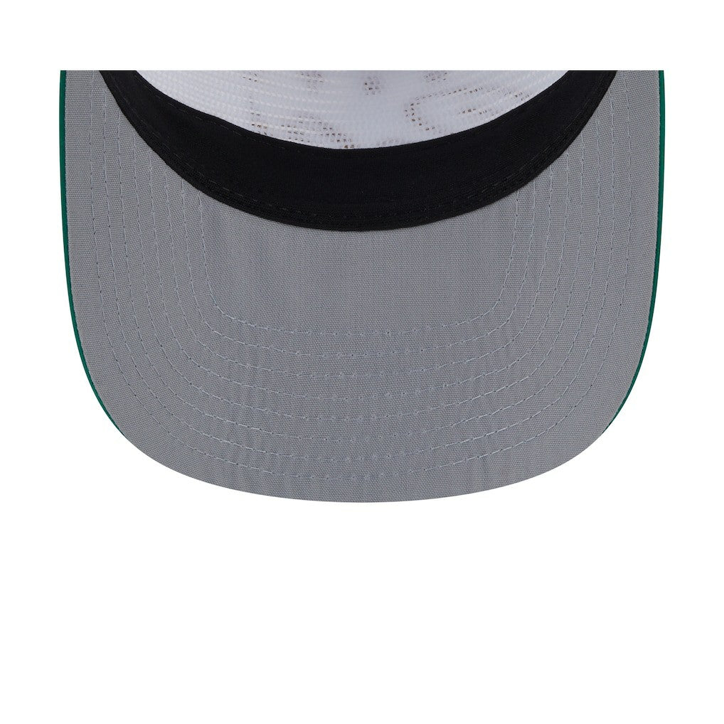 Boston Celtics 2025 NBA Draft On-Stage Nylon 19TWENTY Adjustable Hat White/Kelly Green | New Era US