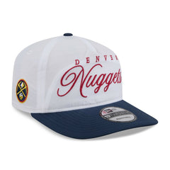 Denver Nuggets 2025 NBA Draft On-Stage Nylon 19TWENTY Adjustable Hat for sale White/Navy | New Era Lifestyle